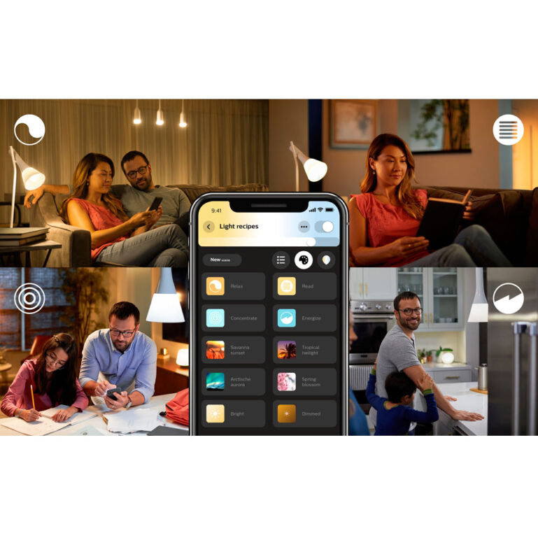 LED PIRN PHILIPS HUE WHITE AMB E14 6W KÜÜNAL - Image 2