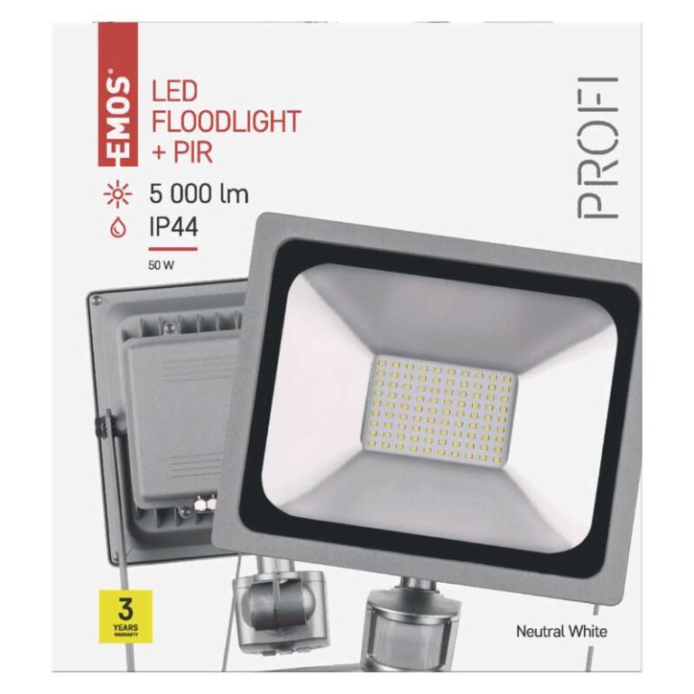 LED PROŽEKTOR EMOS 50W PROFI PIR - Image 2