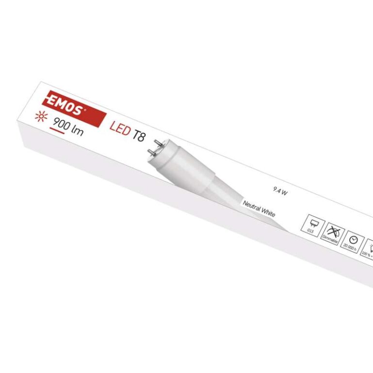 LED TORU EMOS 9,4W T8 60CM NW 900LM - Image 3