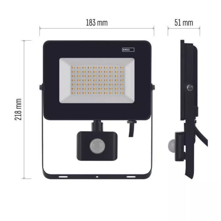LED PROŽEKTOR EMOS SIMPO 50W 4500LM PIR - Image 2