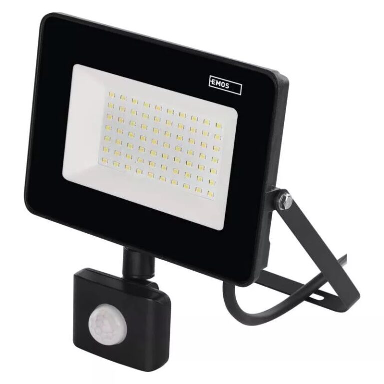 LED PROŽEKTOR EMOS SIMPO 50W 4500LM PIR