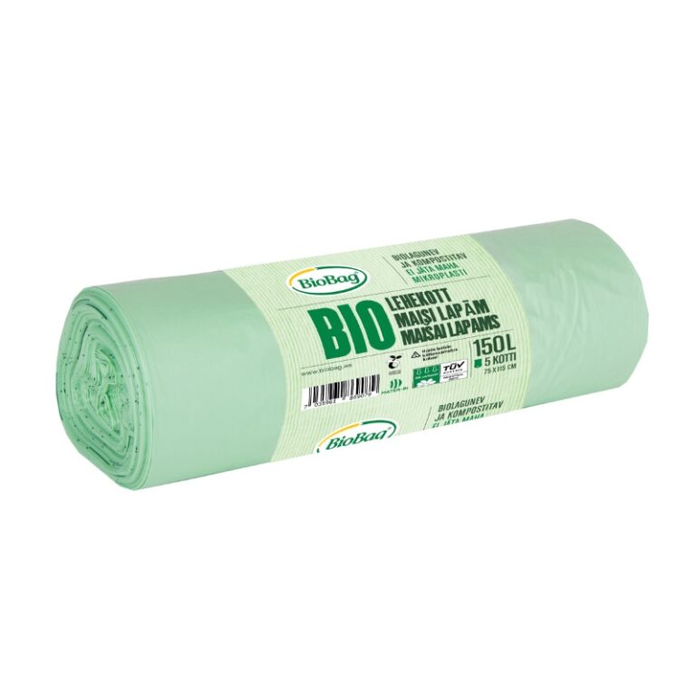 LEHE-, MURU- JA AIAJÄÄTMETE KOTID BIOBAG 150L 5TK