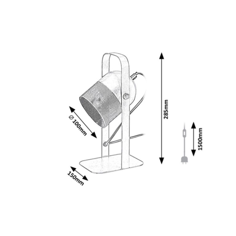 LAUALAMP RONNIE 5255 E14 25W IP20 BEEŽ - Image 3
