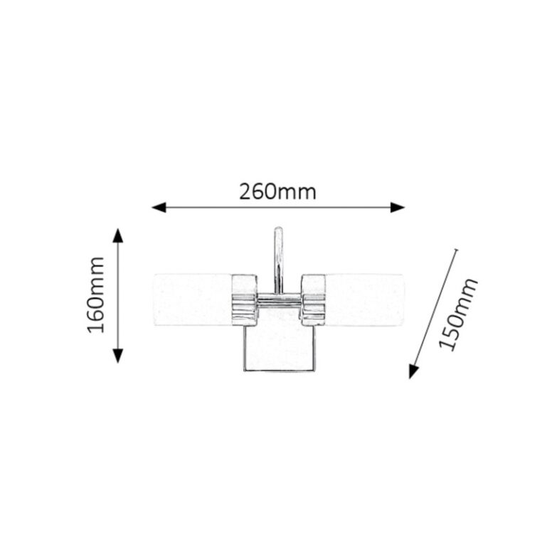 VANNITOAVALGUSTI BETTY 2*4W 785LM 4000K IP44 - Image 3
