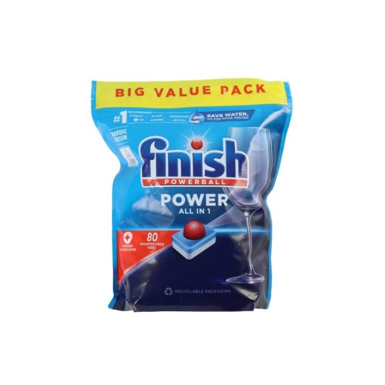 NÕUDEPESUMASINA TABLETID FINISH AII-IN-ONE POWER 80TK