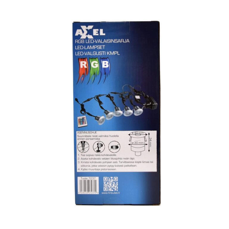 TERRASSI TULEDE KOMPLEKT RGB 5*0,6W PULDIGA - Image 2