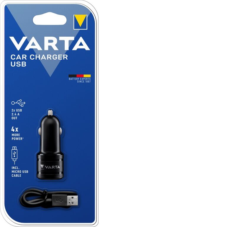 LAADIJA VARTA USB 17W 2*USB 12V + MICRO USB KAABEL - Image 2