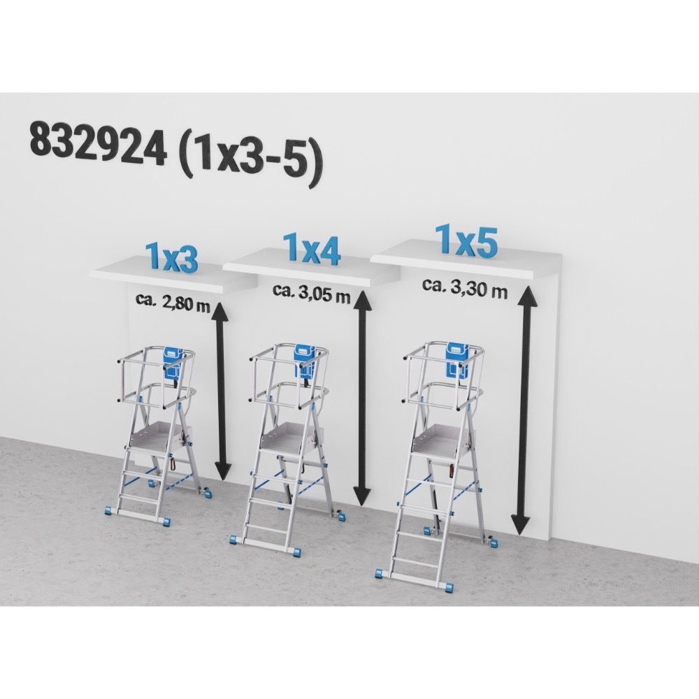 TÖÖPLATVORM SKYMATIC 1*3-5 2,8-3,3M KRAUSE - Image 2