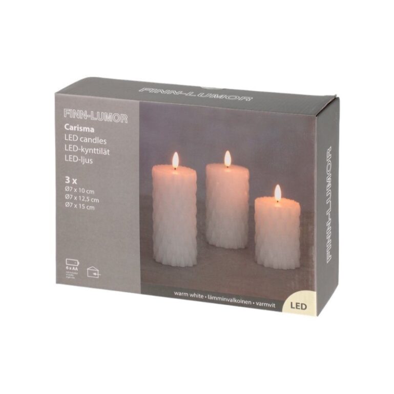 LED KÜÜNLAKOMPLEKT FINNLUMOR CARISMA 3D 3TK - Image 3