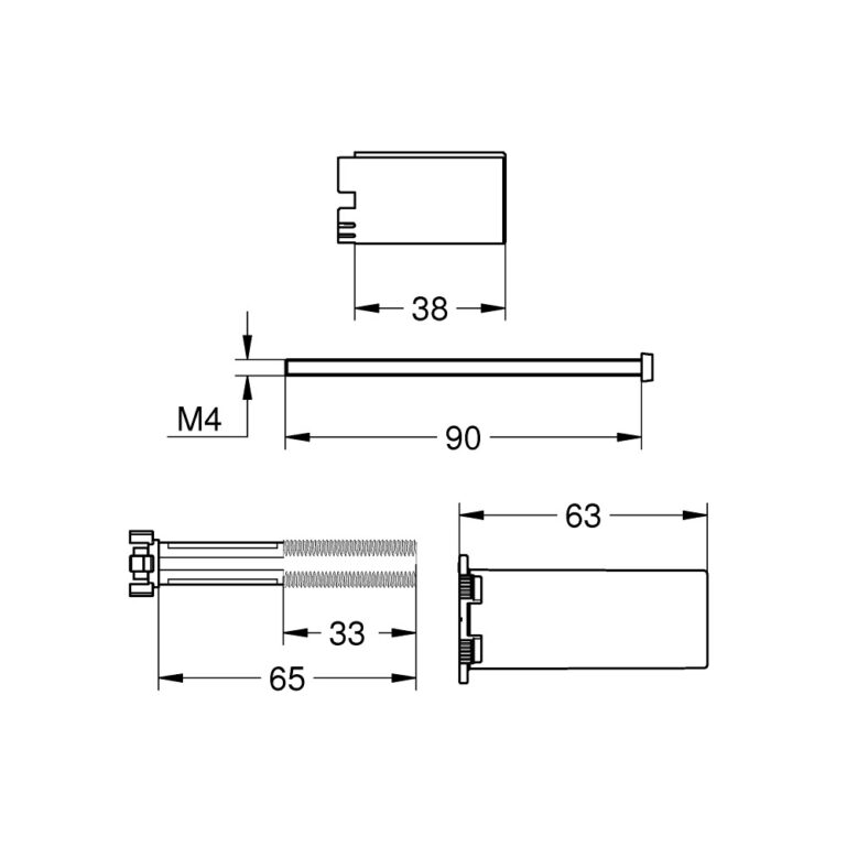 GROHE RAPIDO SMARTBOX PIKENDUS - Image 2