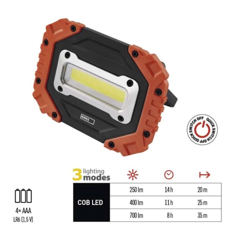 KANDELAMP EMOS P4113 4*AA LED COB - Image 7