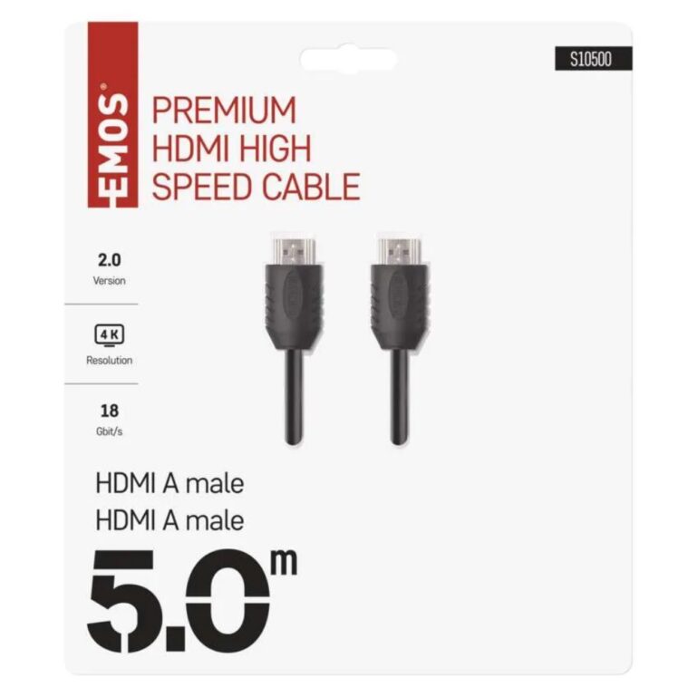 JUHE HDMI 2.0 A/M-A/M 5M EMOS - Image 4