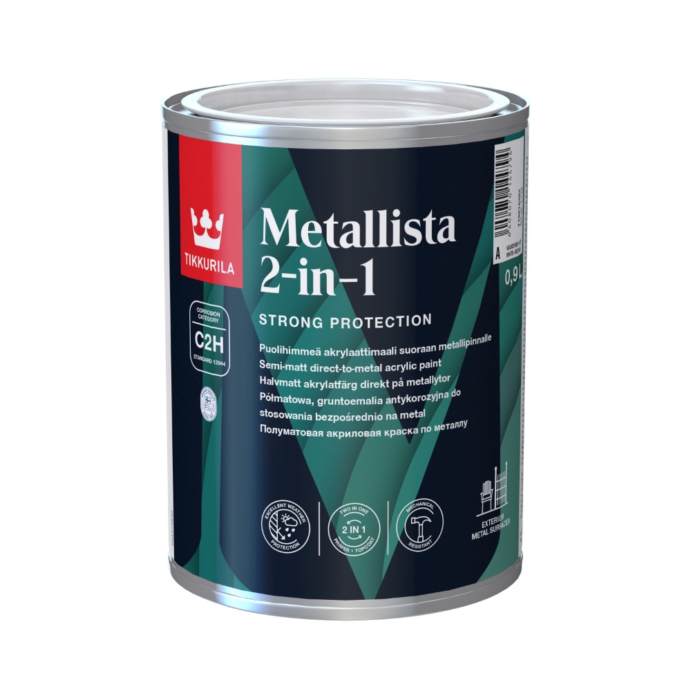 METALLIVÄRV METALLISTA 2IN1 C 0,9L