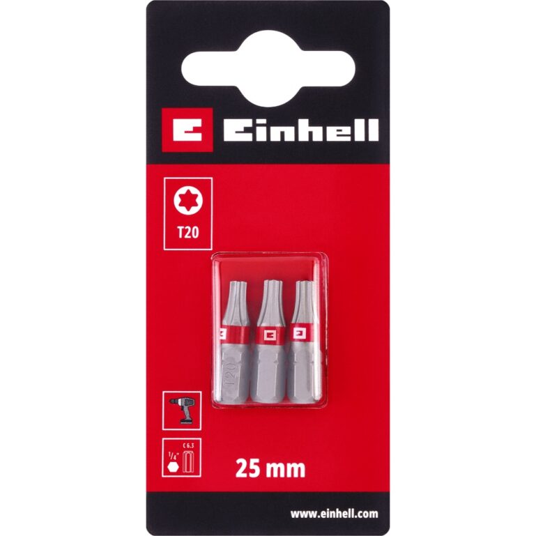 KRUVIKEERAJA OTSAK T20 25MM 3TK EINHELL 130170 - Image 2