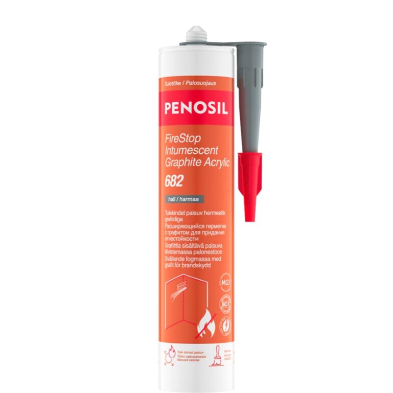 TULEKINDEL PAISUV HERMEETIK GRAFIIDIGA PENOSIL FIRESTOP INTUMESCENT GRAPHITE ACRYLIC 682 300ML