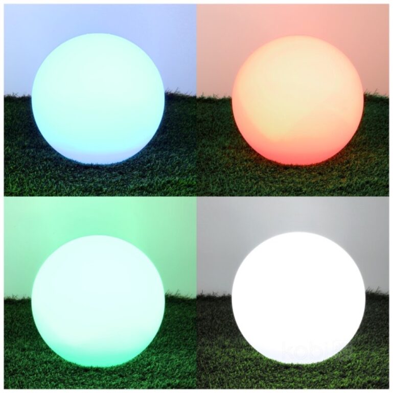 VÄLISVALGUSTI SOLAR PALL 40CM RGB +PULT KOBI - Image 4