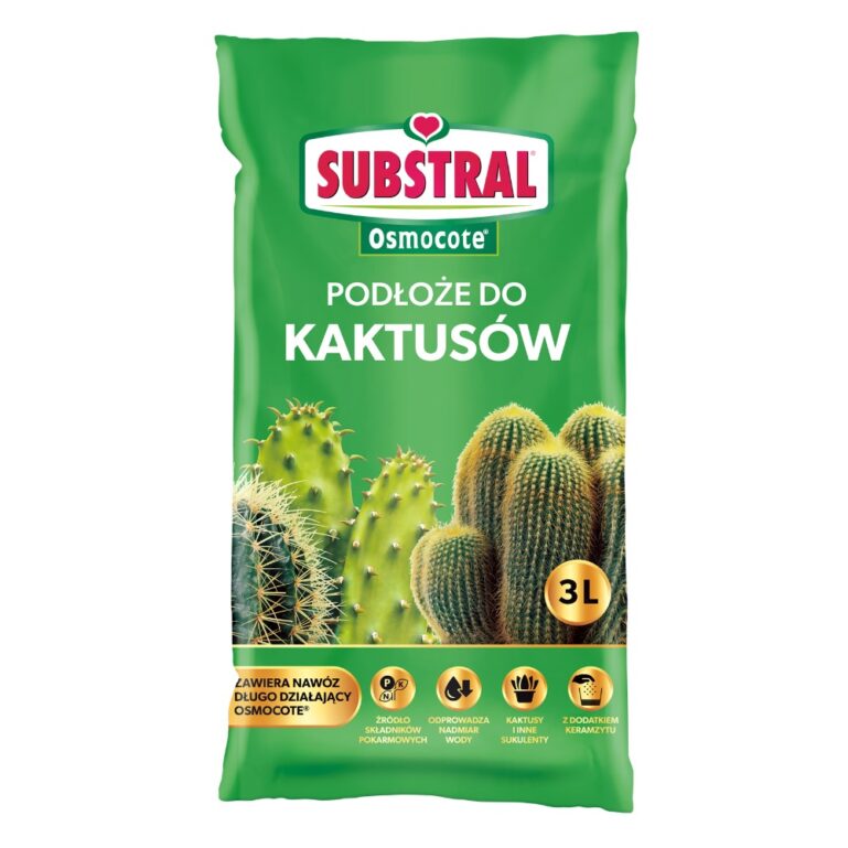 KAKTUSEMULD 3L SUBSTRAL + OSMOCOTE