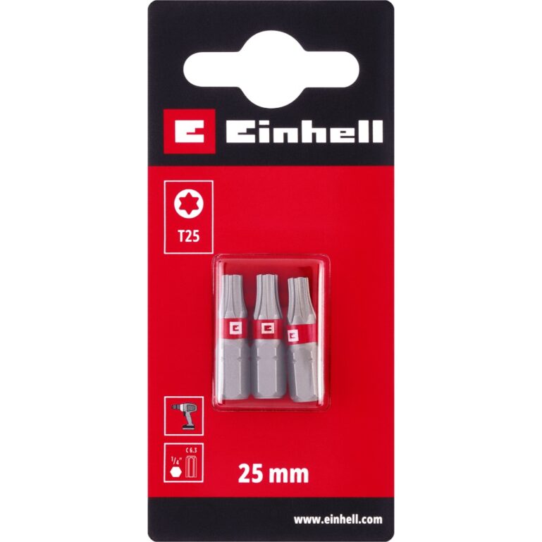 KRUVIKEERAJA OTSAK T25 25MM 3TK EINHELL 130180 - Image 2