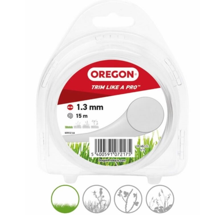 TRIMMIJÕHV OREGON 1,3MMx15M ÜMAR (VALGE)