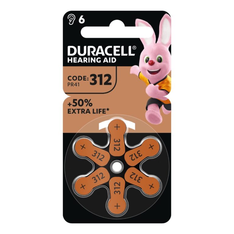 PATAREI DURACELL 312 6TK