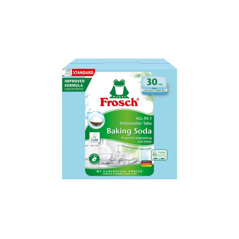 NÕUDEPESUTABLETID FROSCH ALL-IN-1 SOODA 30*18G