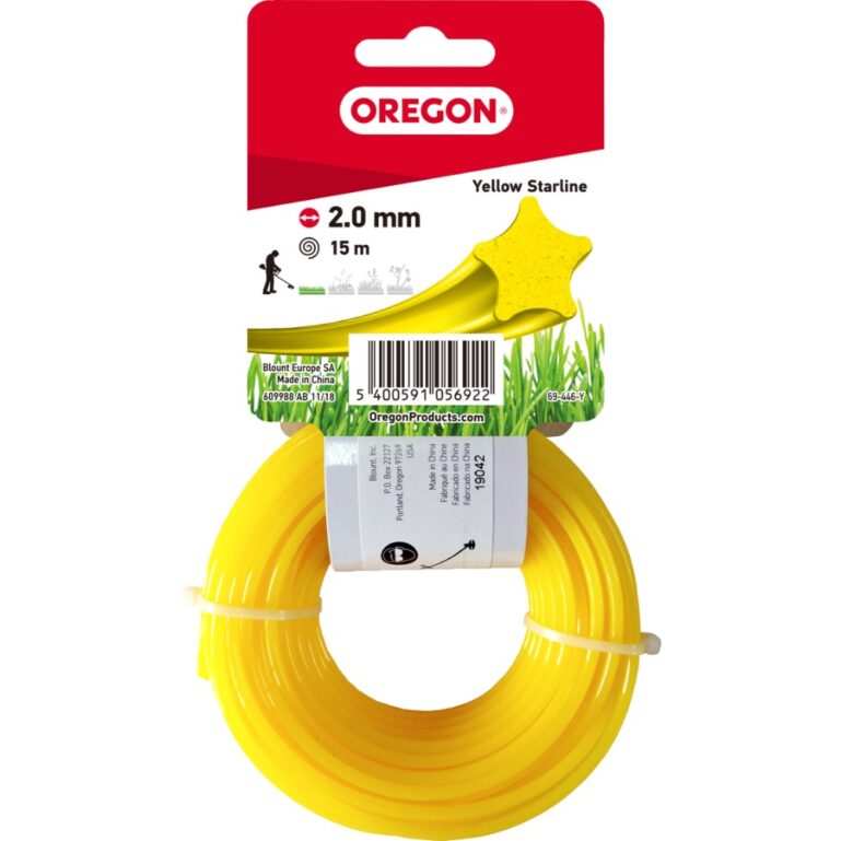 TRIMMIJÕHV OREGON 2,0MM x15M TÄHT KOLLANE