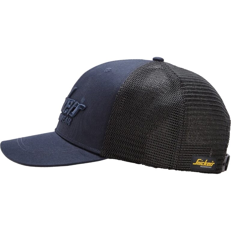 NOKKMÜTS SNICKERS TRUCKER CAP TUMESININE - Image 2