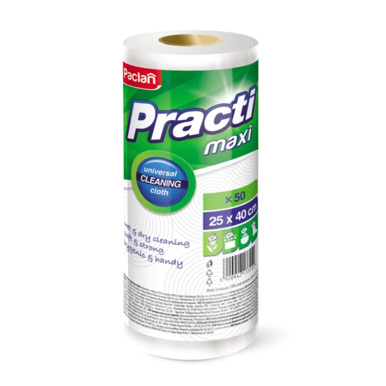 PUHASTUSLAPP PRACTI RULLIS 50TK/PK