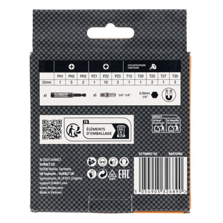 OTSAKUTE KOMPLEKT 32 OSA DEWALT MCLAREN DT70900T - Image 2