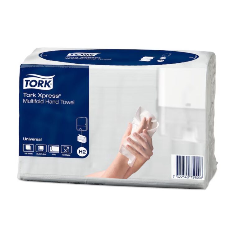 LEHTKÄTERÄTIK TORK XPRESS MULTIFOLD 2-KIHILINE 190TK/PK