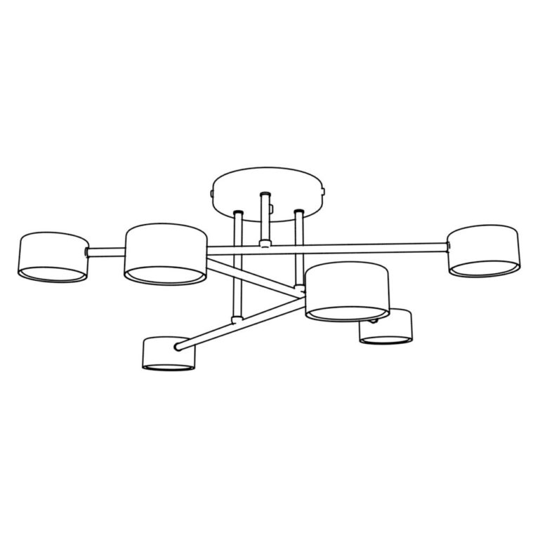 LAEVALGUSTI HALO 6 GX53 6*8W MUST - Image 6