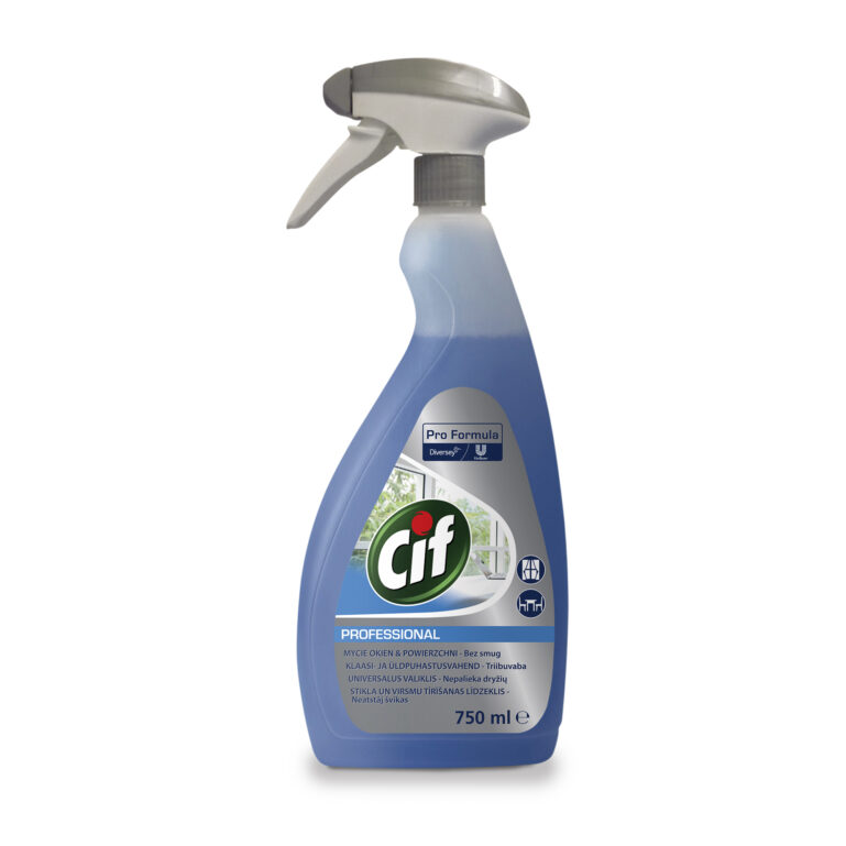 KLAASIPUHASTUSVAHEND CIF PROFESSIONAL WINDOW& MULTI SURFACE 750ML