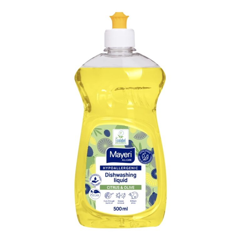NÕUDUPESUVAHEND MAYERI ALL CARE HÜPOALLERGEENNE CITRUS&OLIVE 500ML