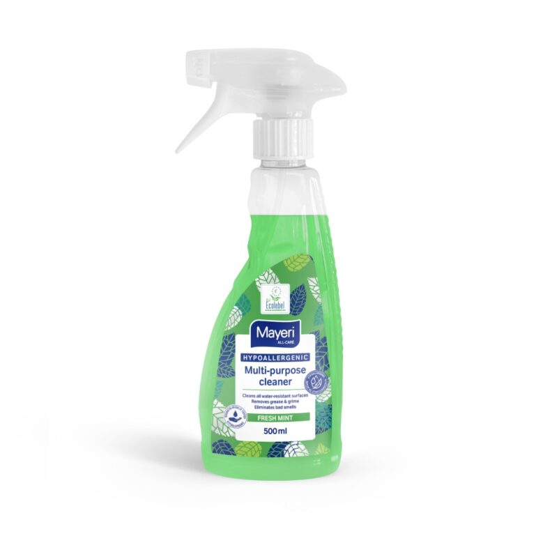 ÜLDPUHASTUSVAHEND MAYERI ALL CARE HÜPOALLERGEENNE FRESH MINT 500ML
