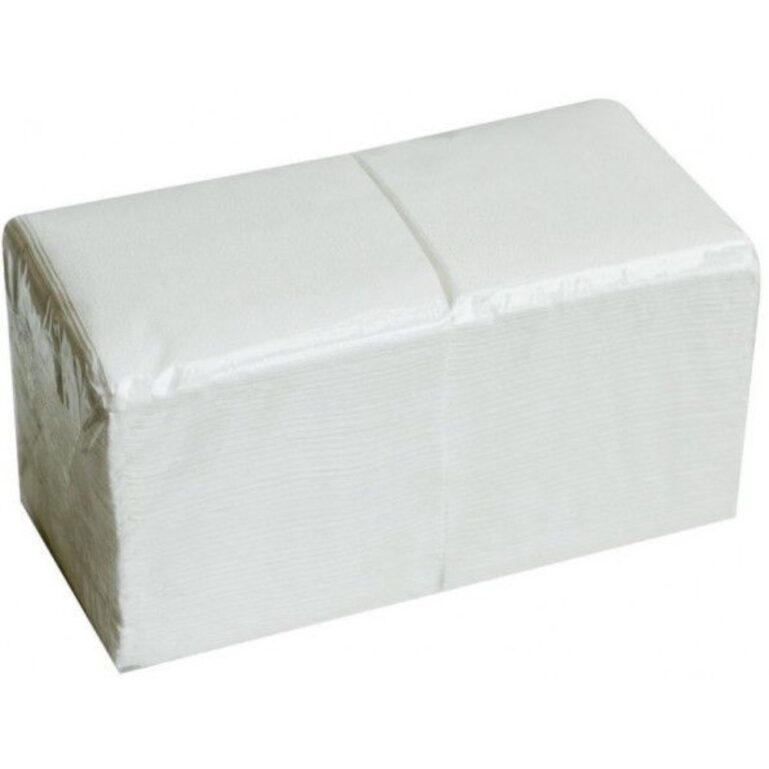 SALVRÄTT LENEK 24*24CM 1-KIHILINE VALGE 400TK/PK