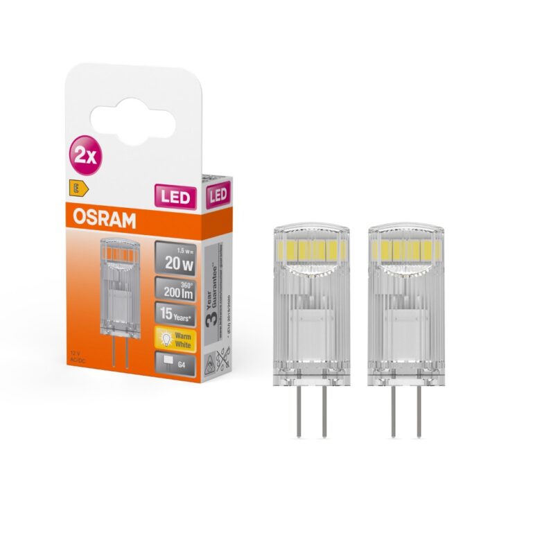 LED PIRN G4 1,5W/827 12V 200LM OSRAM 2TK/PK - Image 3
