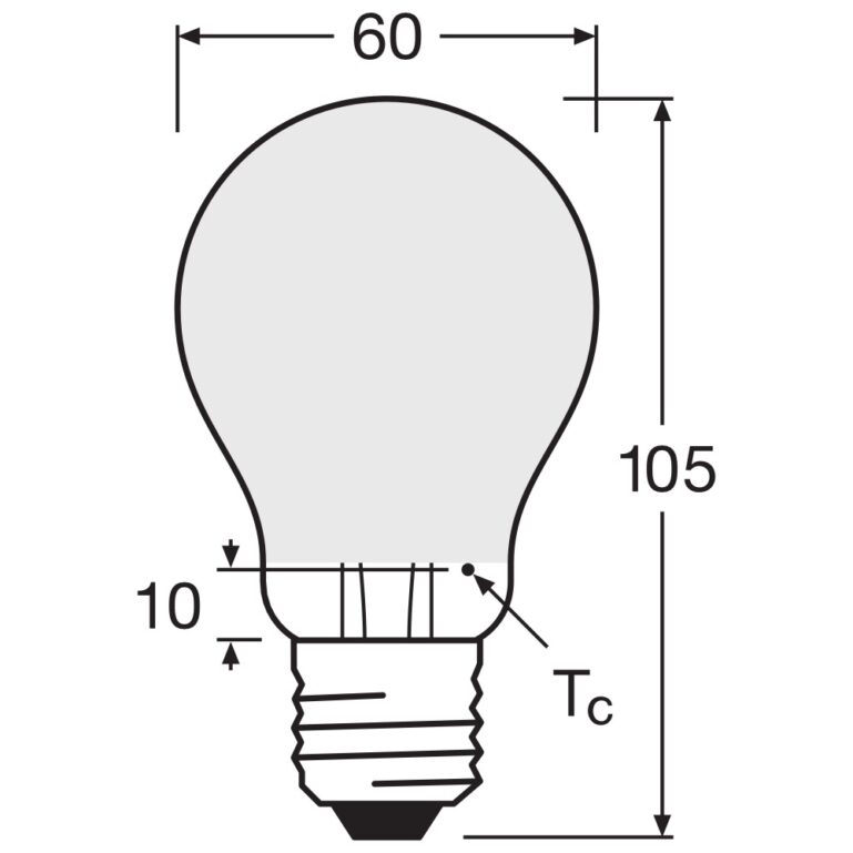 LED PIRN E27 4,8W MATT KÜLM 470LM DIMMERDATAV OSRAM SUPERSTAR - Image 2