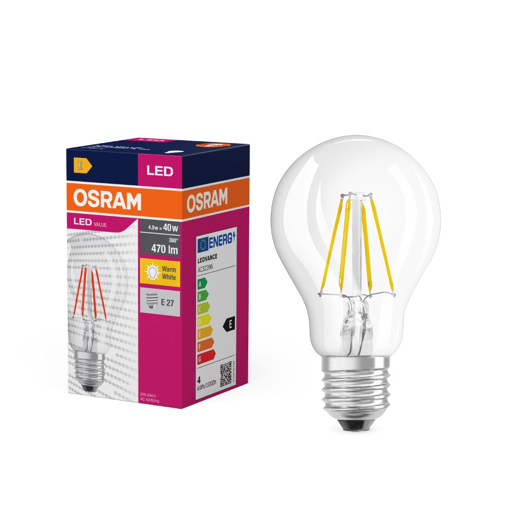 LED PIRN E27 4W KLAAR SOE 470LM OSRAM - Image 2