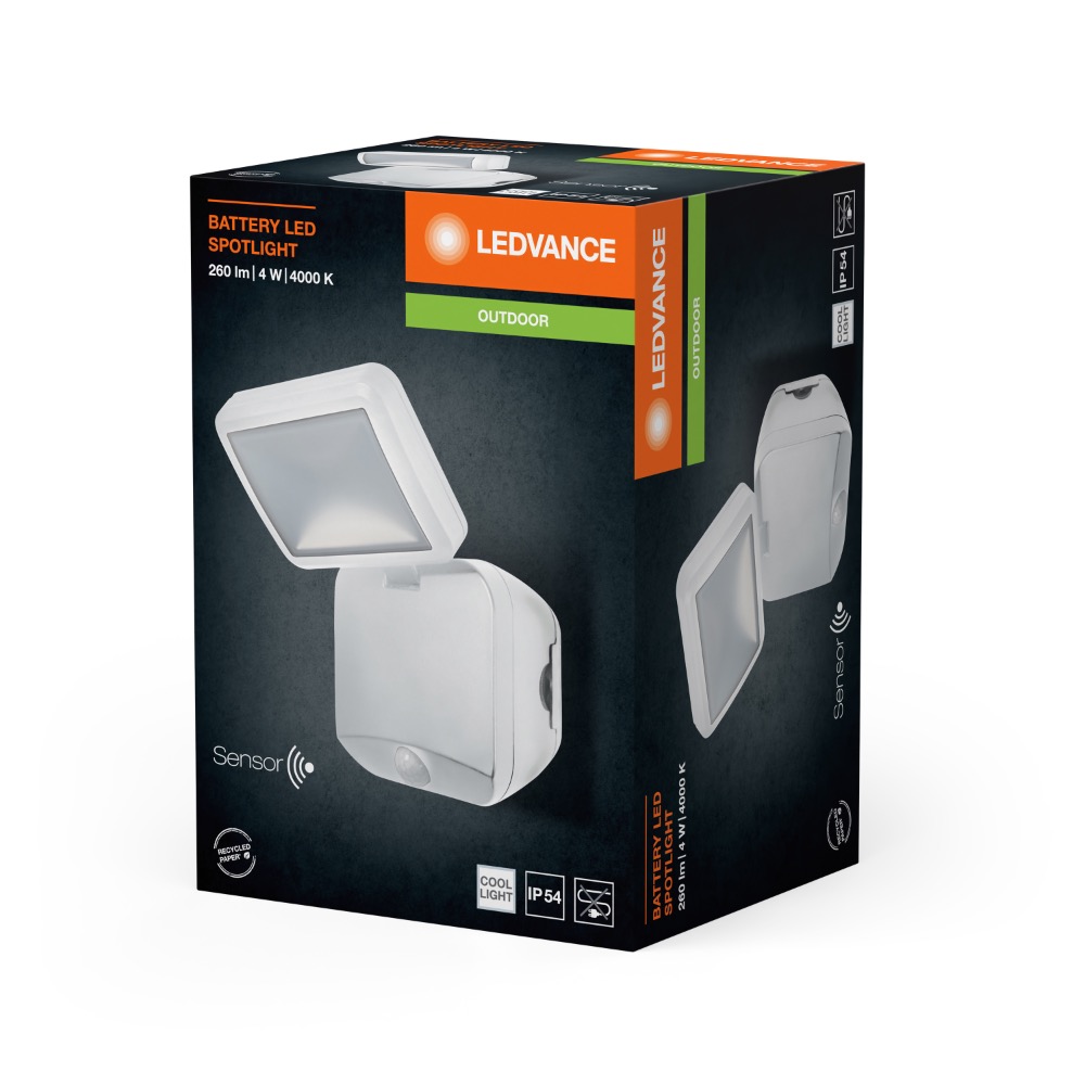 LED PROŽEKTOR 4W/840 4*D PATAREID VALGE - Image 2