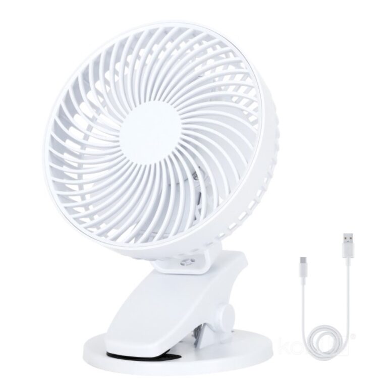 LAUAVENTILAATOR VIENTO CLIP USB LAETAV VALGE KOBI