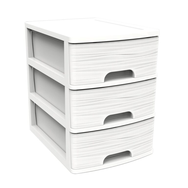 SAHTLIMOODUL STONE A4 267*360*354MM 3*7L 10321 VALGE