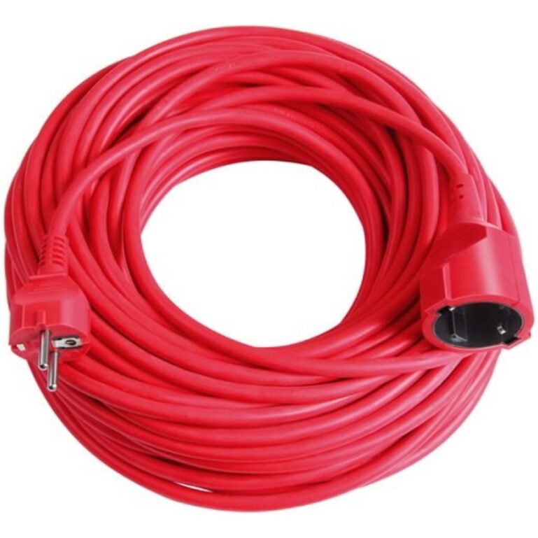 JÄTKUJUHE 25M 3*1,5MM² PVC PUNANE