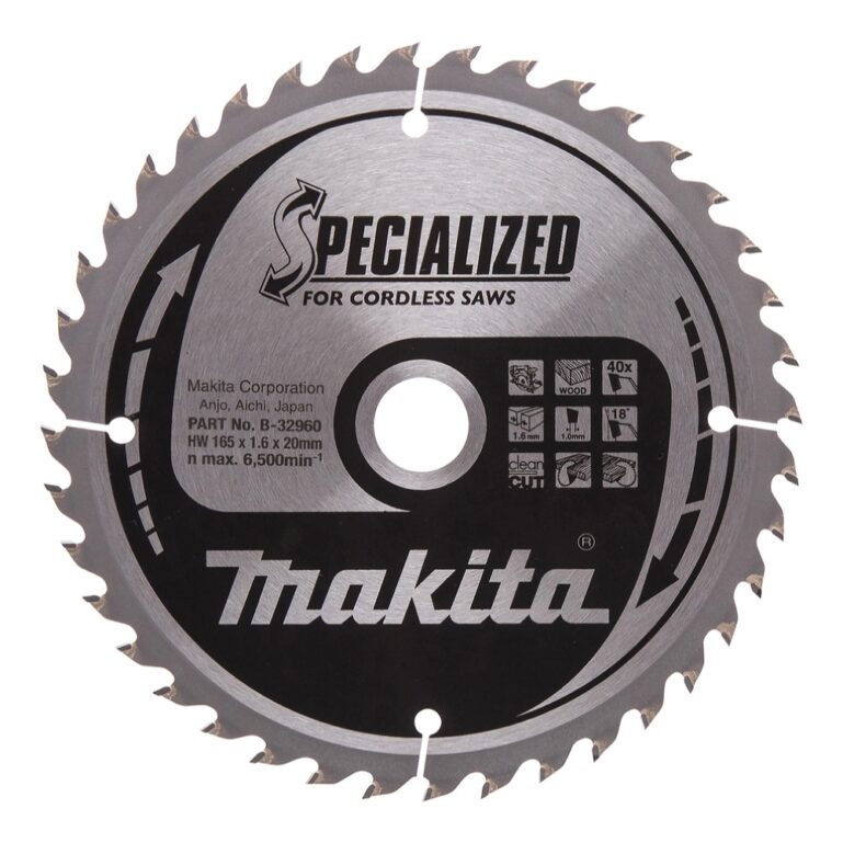 SAEKETAS MAKITA 165*20/40T/1,6 B-32960