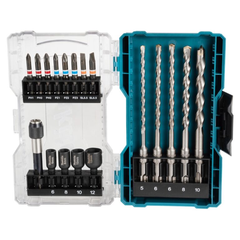 OTSAKUTE JA PUURIDE KOMPLEKT 18 OSA MAKITA E-07026