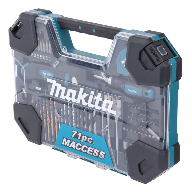 OTSAKUTE JA PUURIDE KOMPLEKT 71 OSA MAKITA E-22589 - Image 5