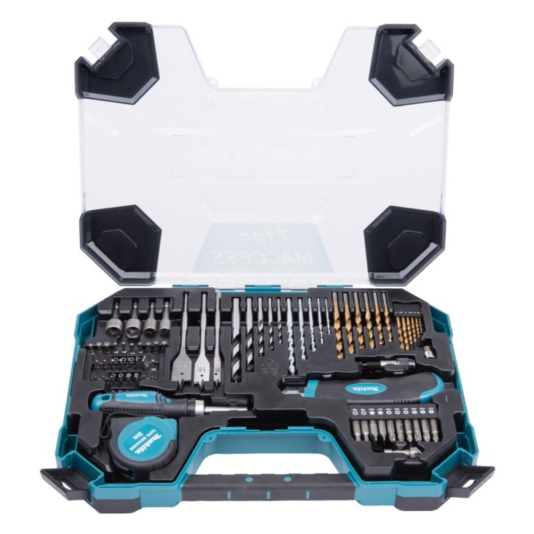 OTSAKUTE JA PUURIDE KOMPLEKT 71 OSA MAKITA E-22589 - Image 3