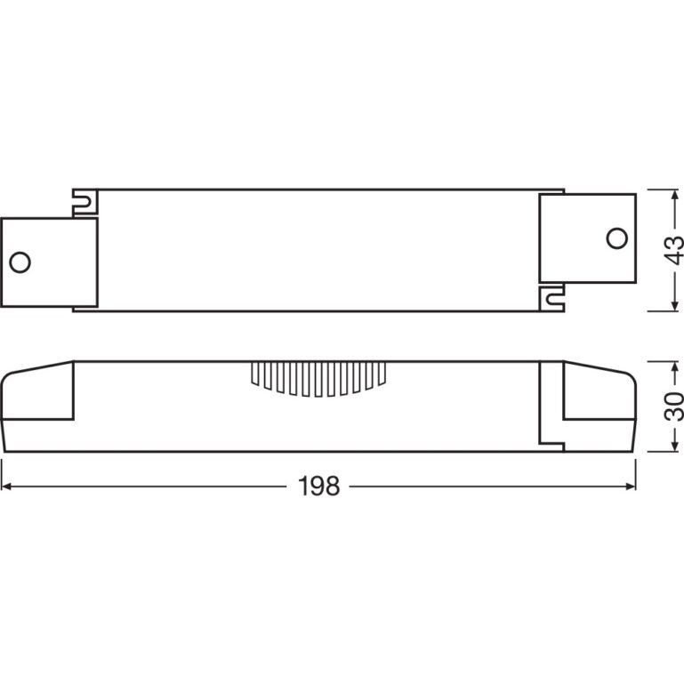 LED TRAFO 24V 60W IP20 OSRAM - Image 2