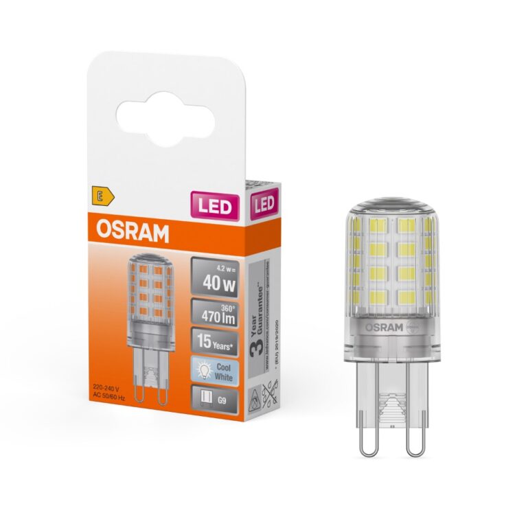 LED PIRN G9 4,2W KÜLM 470LM OSRAM - Image 3