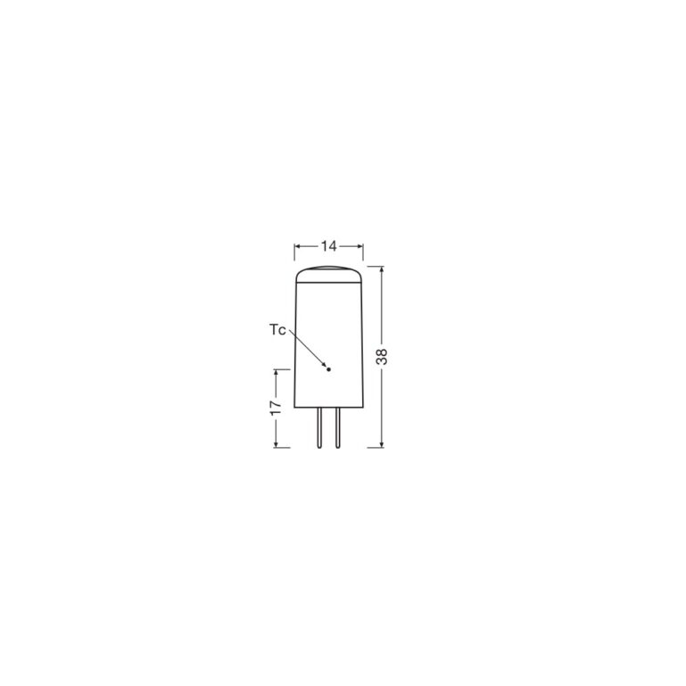LED PIRN G4 2W/840 12V 200LM DIMMERDATAV OSRAM - Image 2