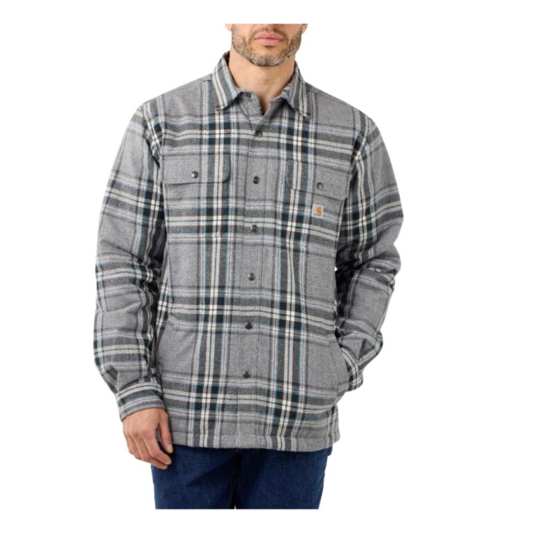 TÖÖJAKK CARHARTT 105430 FLANELL ASPHALT M